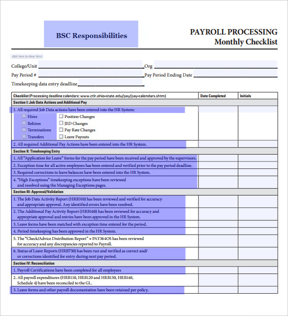 Payroll Invoice Template \u2013 hardhost.info