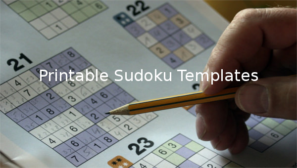 7 printable sudoku templates doc excel pdf free premium templates