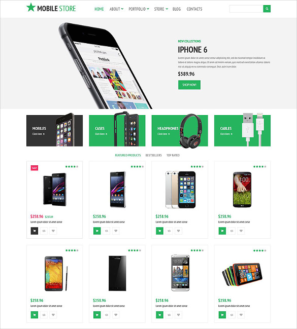25+ Mobile Website Themes & Templates