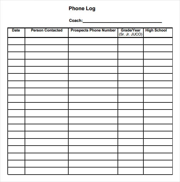 graduate-high-school-teacher-phone-log-template-pdf-download