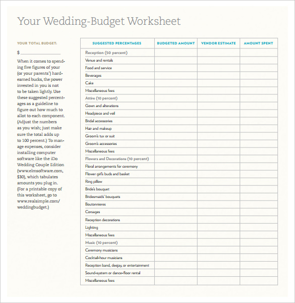 17+ Wedding Template - Doc, Excel, Pdf, Psd, Indesign