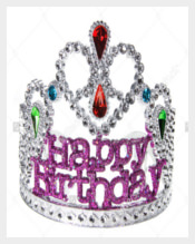 Birthday Crown With Stone