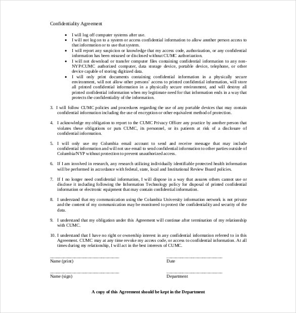 printable-medical-confidentiality-agreement-pdf-download