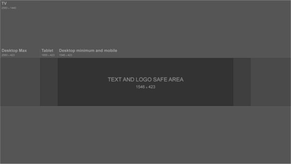 youtube channel art layout template download