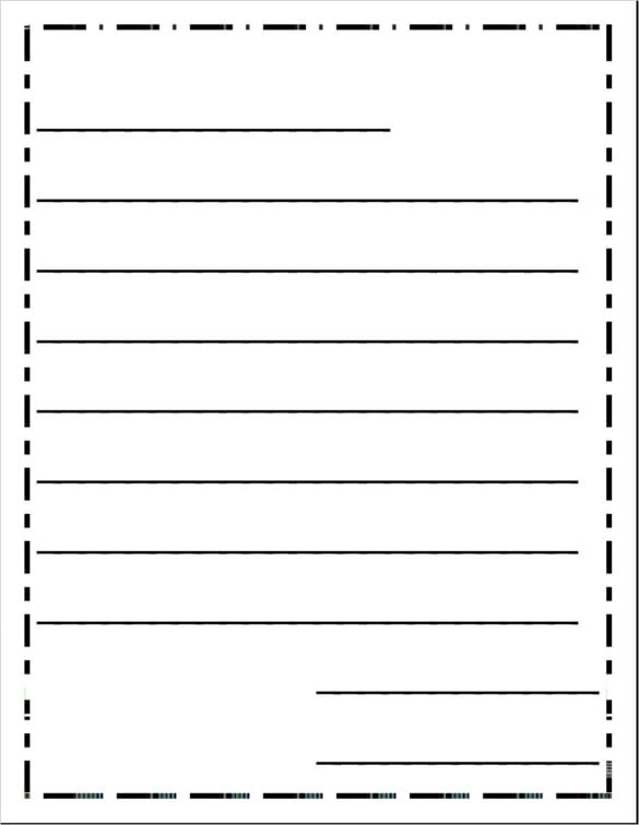 Printable Letter Writing Templates