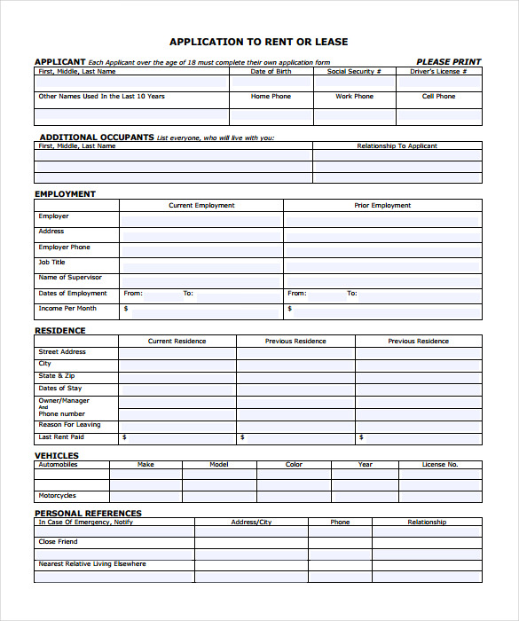 Rental Application Form Pdf from images.template.net