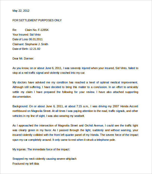 Sample Letter Money Owed - Contoh 36