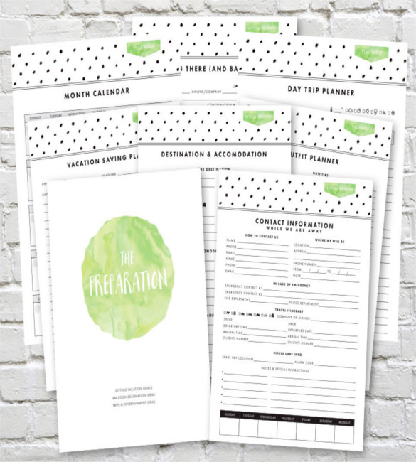 10 Vacation Budget Templates Docs PDF