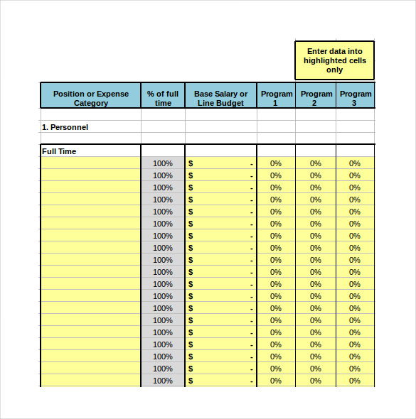 IT Budget Template - 8+ Free Word, Excel, PDF Documents Download