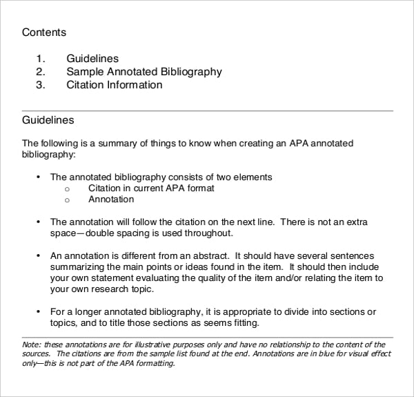 an-example-format-of-creating-apa-annotated-bibliographies-template