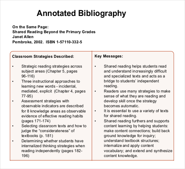 format apa sample in document Online Annotated Bibliography 10 Free Tools Generatorâ€“