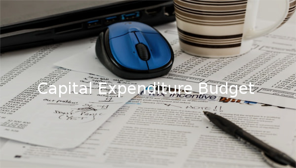 capital expenditure budget template