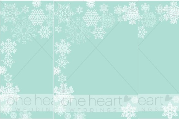 winter wedding snowflake background download