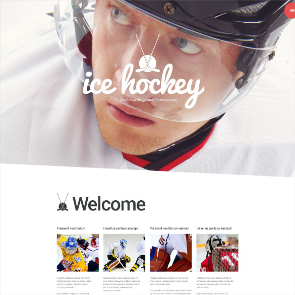 hockey wordpress theme