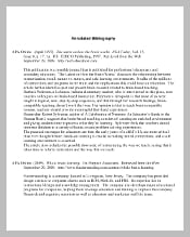 Free Sample Teaching Annotated Bibliography Template