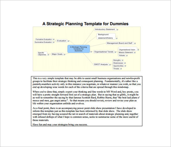 25+ Strategic Plan Templates Free Word, PDF, Format Download!