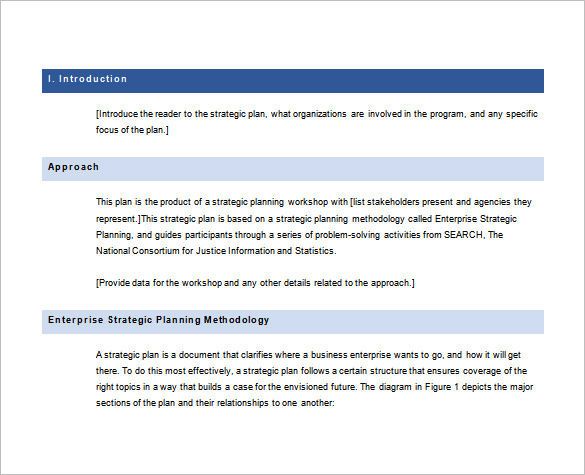 Methodology Template Free