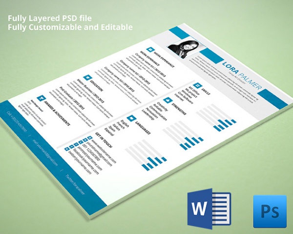 Psd Resume Template 51 Free Samples Examples Format Download Free Premium Templates