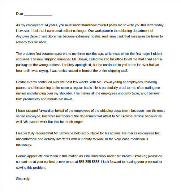 18+ Complaint Letter Templates DOC, PDF