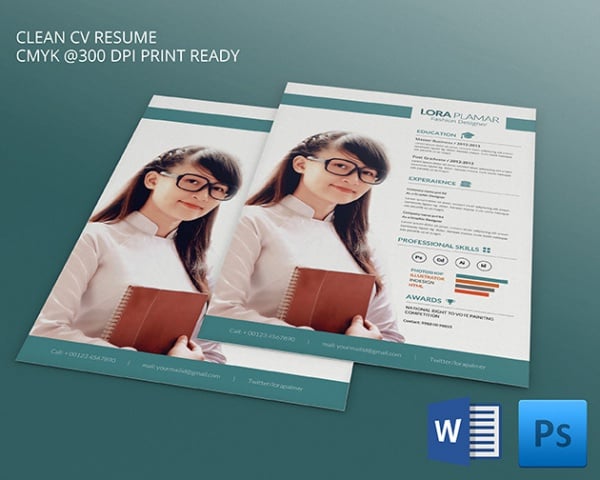 51 Creative Resume Templates Free Psd Eps Format Download Free