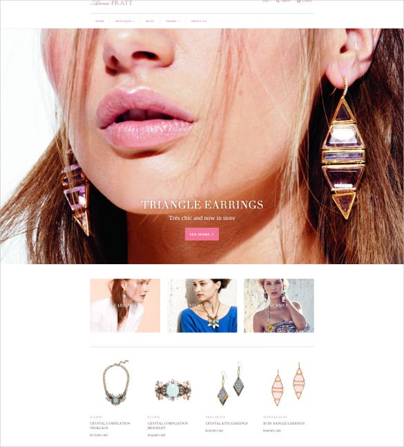 35+ Jewelry Website Themes & Templates  Free & Premium Templates