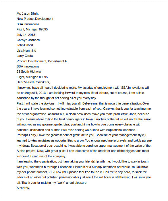 download-retirement-letter-to-coworkers-example-in-word-format