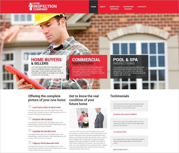 mortgage responsive website template