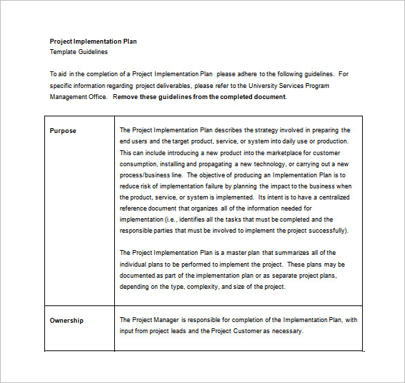 simple-project-implementation-plan-template-new-10-program