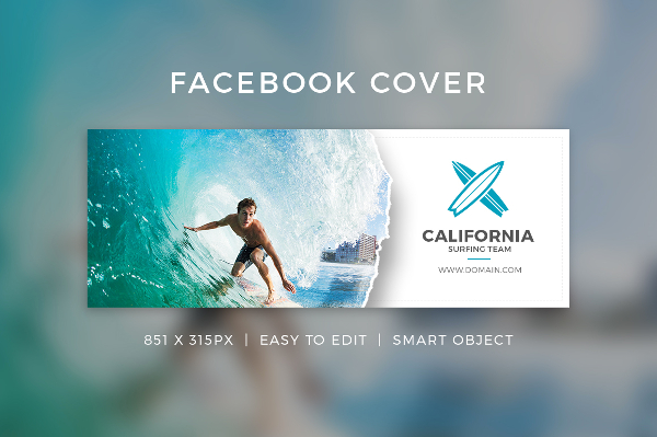 facebook cover page template