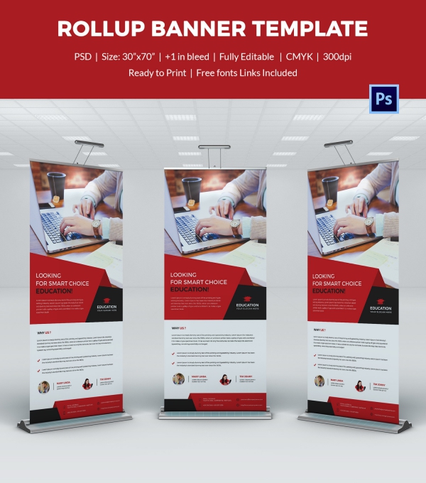 25 Rollup Banner Templates Free Sample Example Format 