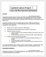 Landlord Partnership Agreement1