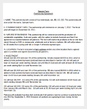 Sample Farm Partnership Agreement Template