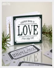 Attractive Love Coupon Book