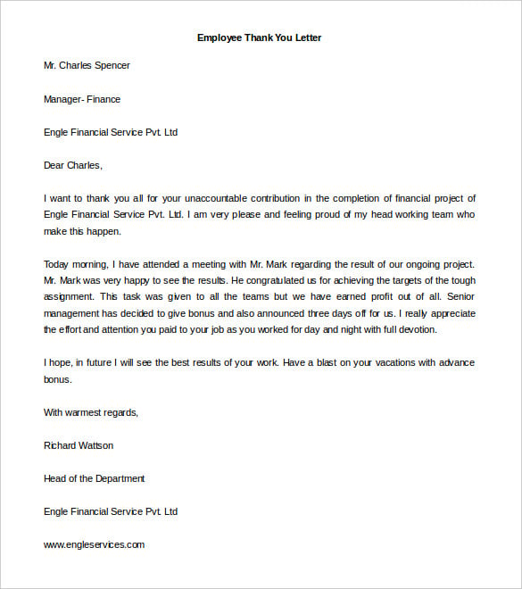 free-employee-thank-you-letter-template