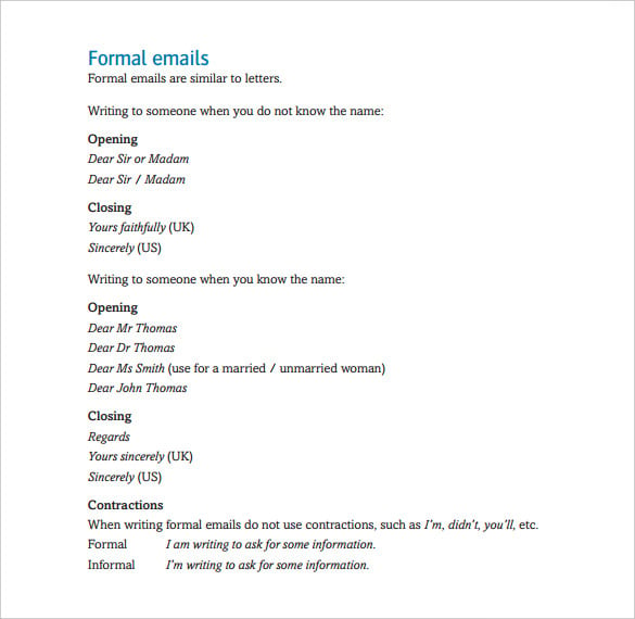 download-formal-email-letter-with-examples-pdf-format