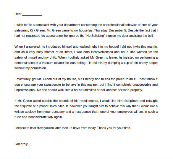 35 Best Formal Letter Template Free Sample Example Format Free