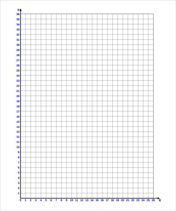 Graphing Paper Template - 10+ Free PDF Documents Download! | Free ...