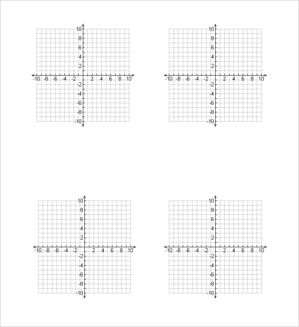 graphing-one-page-with-four-10x10-templates