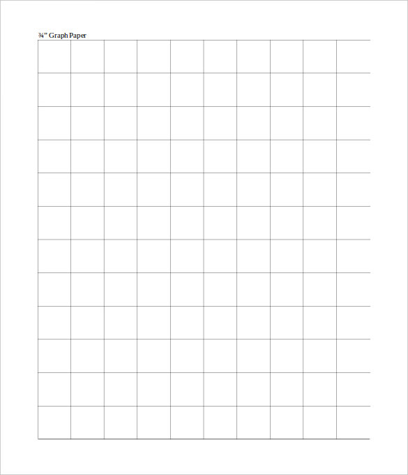 free 3 inch graph paper template for college students