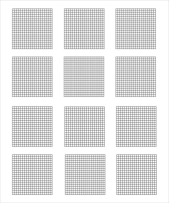 mathematics sample grid graph paper template printable