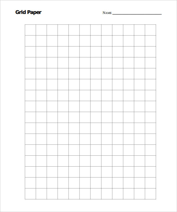 9 Large Graph Paper Templates Doc Pdf 3206