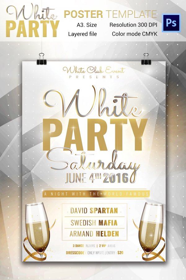 white-party-poster-template11