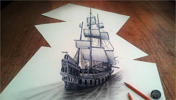 How To Draw A Super Cool Pirate Ship 