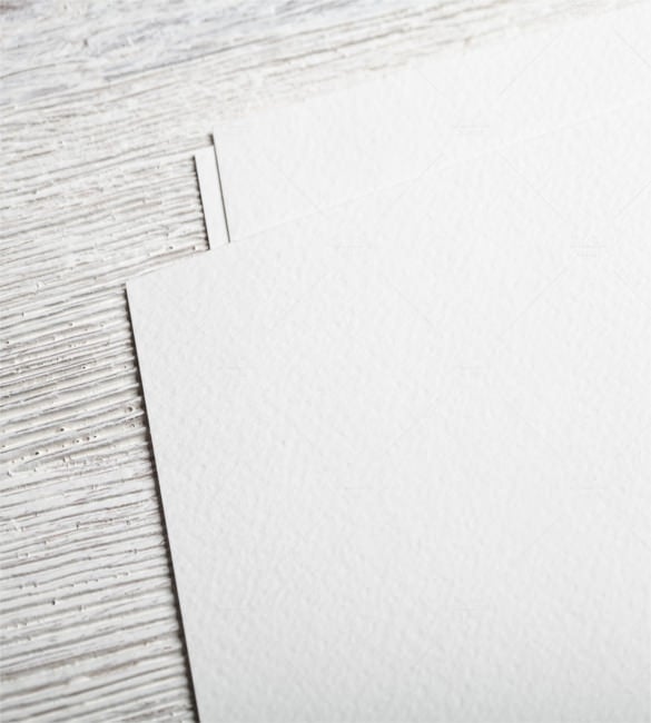 white blank paper page closeup