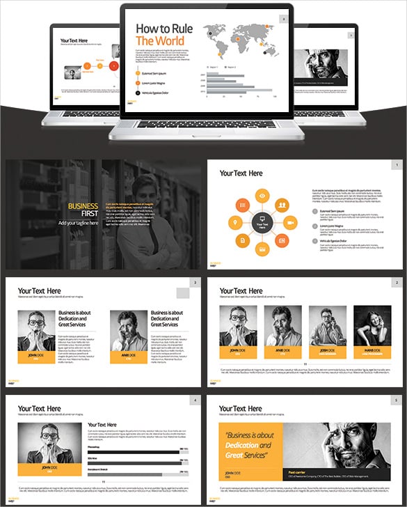 professional business first keynote template pdf printable