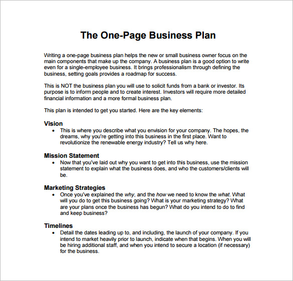 business plan for means