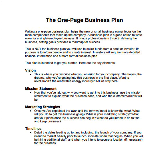 write a business plan free