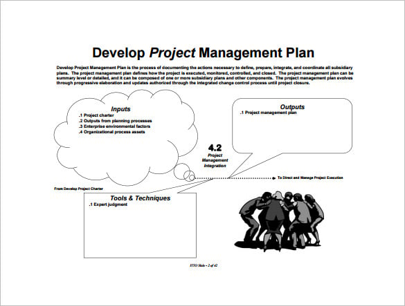 develop project management plan sample pdf free download