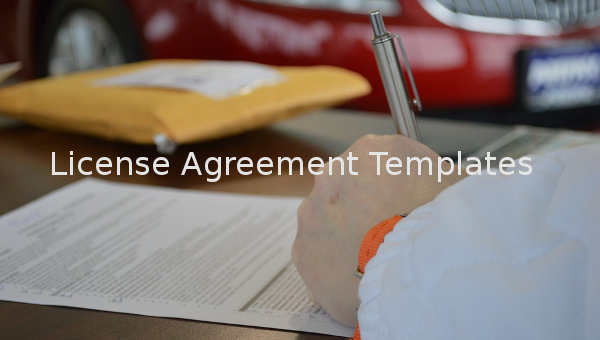 license agreement templates