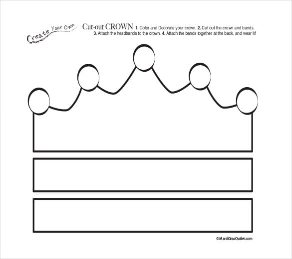 cut out crown